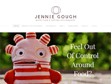 Tablet Screenshot of jenniegough.com